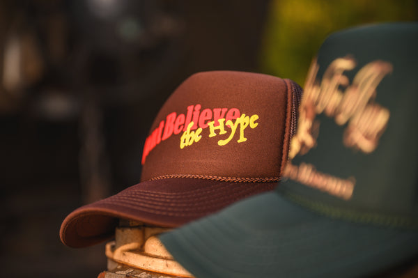 Don't Believe the Hype Foam Trucker (Brown)