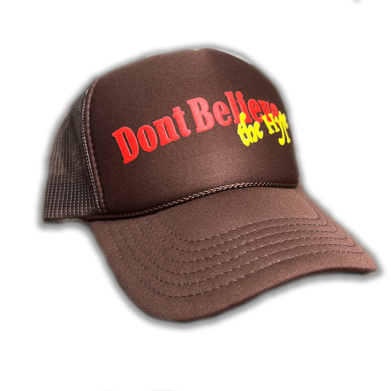 Don't Believe the Hype Foam Trucker (Brown)